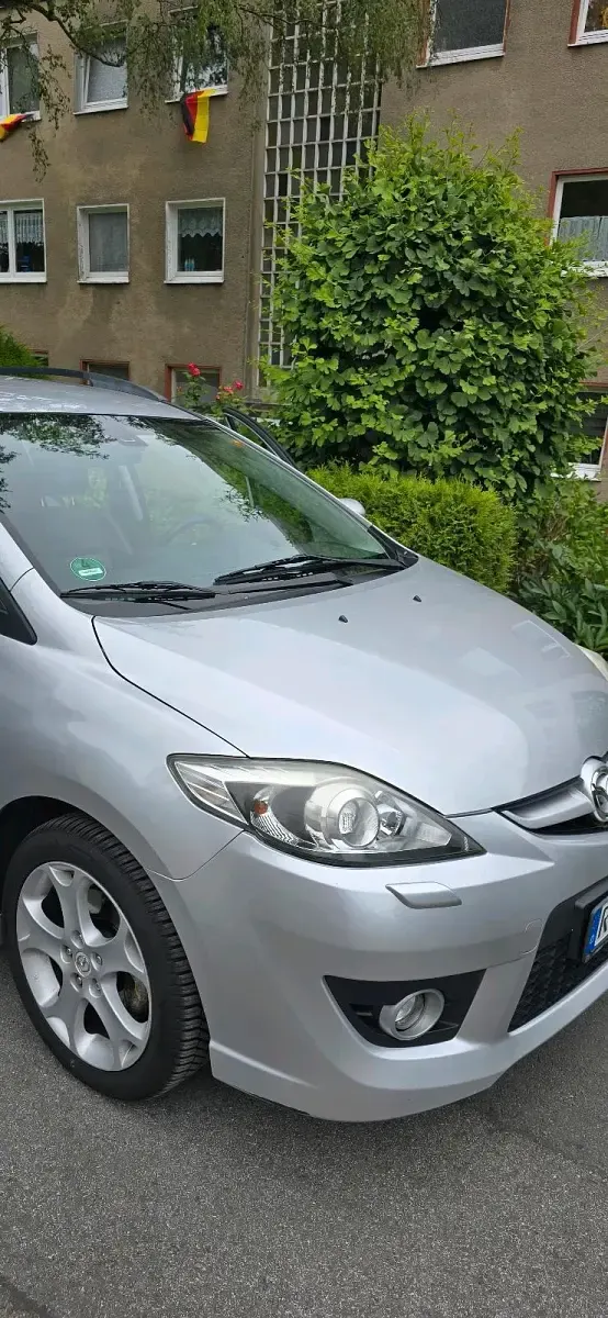 Gebraucht Mazda 5 150 PS (110 kW) 2010 Silber Van / Kleinbus