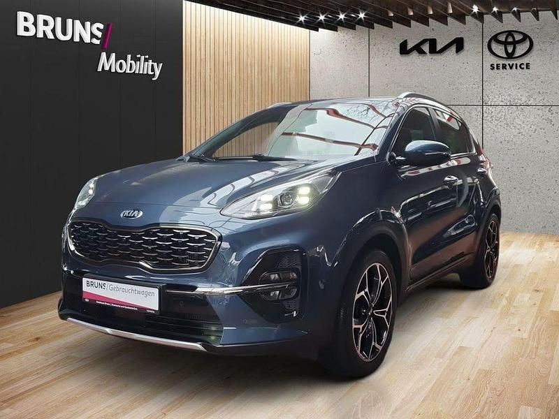 Gebraucht Kia Sportage 185 PS (136 kW) 2020 (cb7) cosmoblau met. SUV