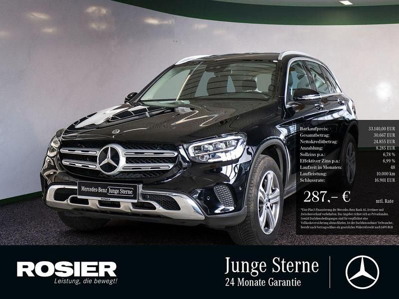 Gebraucht Mercedes GLC300e 211 PS (155 kW) 2021 Schwarz SUV