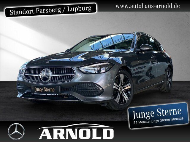 Grau (selenitgrau) Gebraucht 2023 Mercedes C200 Avantgarde Limousine | 34.840 € (Superpreis) - Bild 1/4