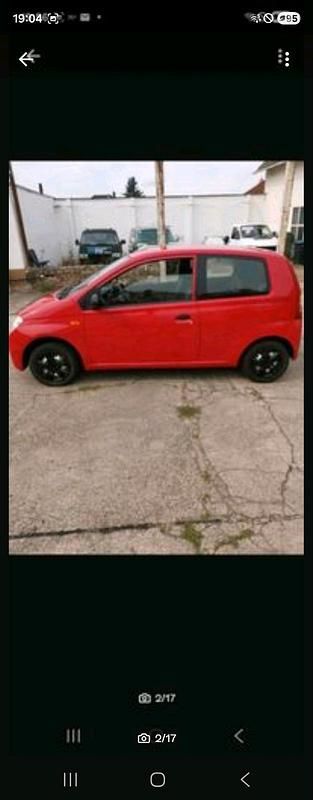 Brugt Daihatsu Cuore 58 HK (42 kW) 2004 Rød Hatchback