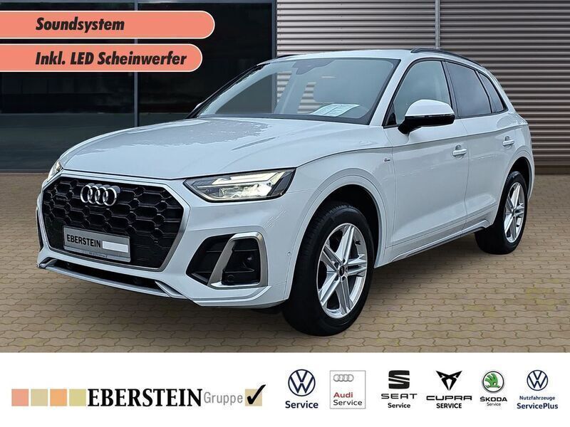 Weiß Gebraucht 2022 Audi Q5 S-Line SUV | 43.490 € (Fairer Preis) - Bild 1/3