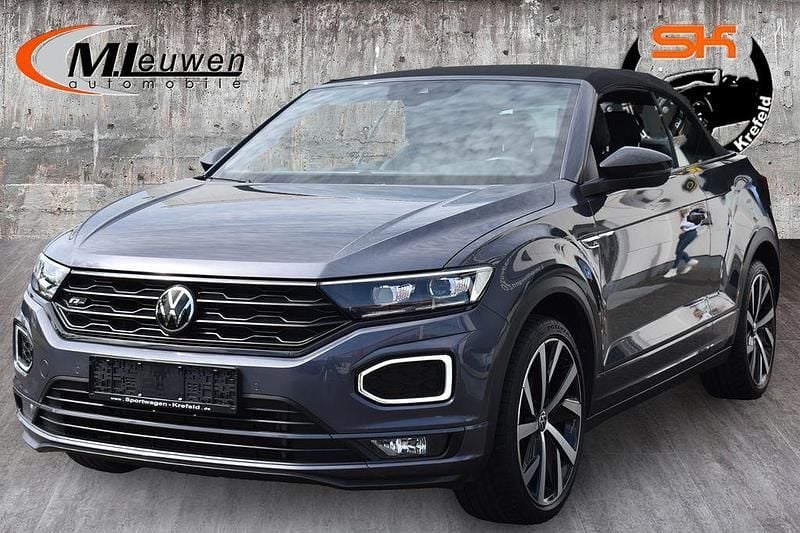 Gebraucht VW T-Roc Cabriolet R-line 150 PS (110 kW) 2021 Rauchgrau metallic Cabrio