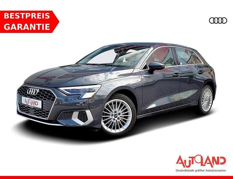 Manhattengrau metallic (metallic) Gebraucht 2020 Audi A3 Sportback Ambiente Limousine | 25.990 € (Fairer Preis) - Bild 1/4