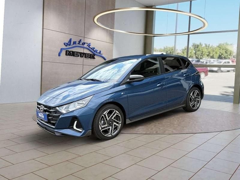 Vibrant blue Neu 2025 Hyundai i20 N Line Kleinwagen | 21.410 € (Guter Preis) - Bild 1/4