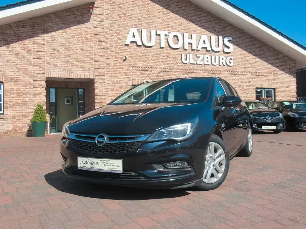 Brugt Opel Astra Active 110 HK (80 kW) 2018 Blå Sedan