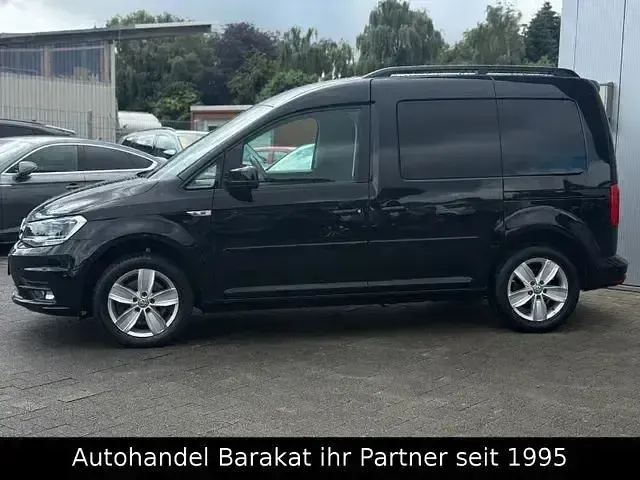 Gebraucht VW Caddy Comfortline 131 PS (96 kW) 2020 Schwarz Van / Kleinbus