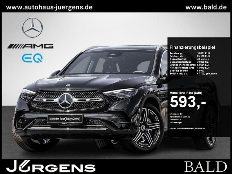 Obsidianschwarz metallic Gebraucht 2024 Mercedes GLC300 AMG SUV | 62.970 € (Fairer Preis) - Bild 1/4