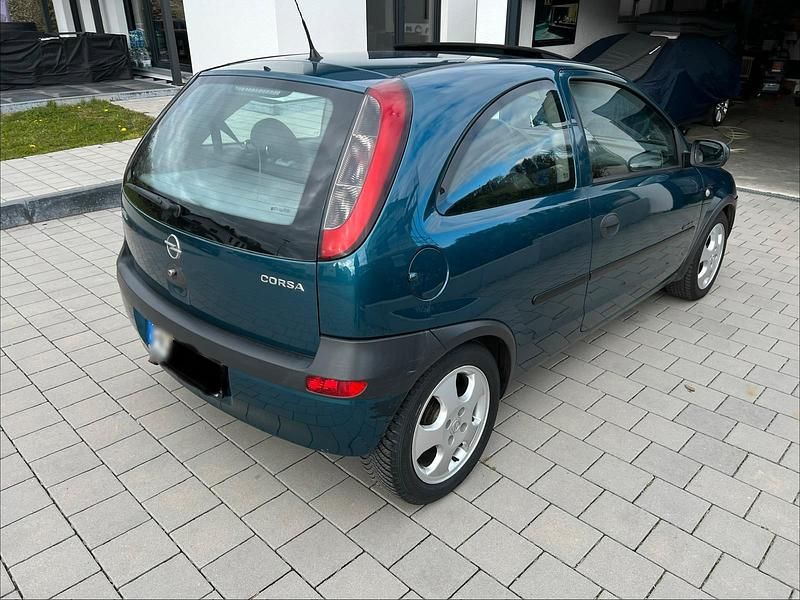 Gebraucht Opel Corsa 58 PS (42 kW) 2000 Grün Kleinwagen
