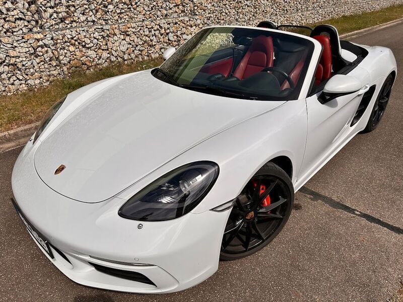 Weiß Gebraucht 2016 Porsche Boxster S Cabrio | 54.900 € (Superpreis) - Bild 1/4