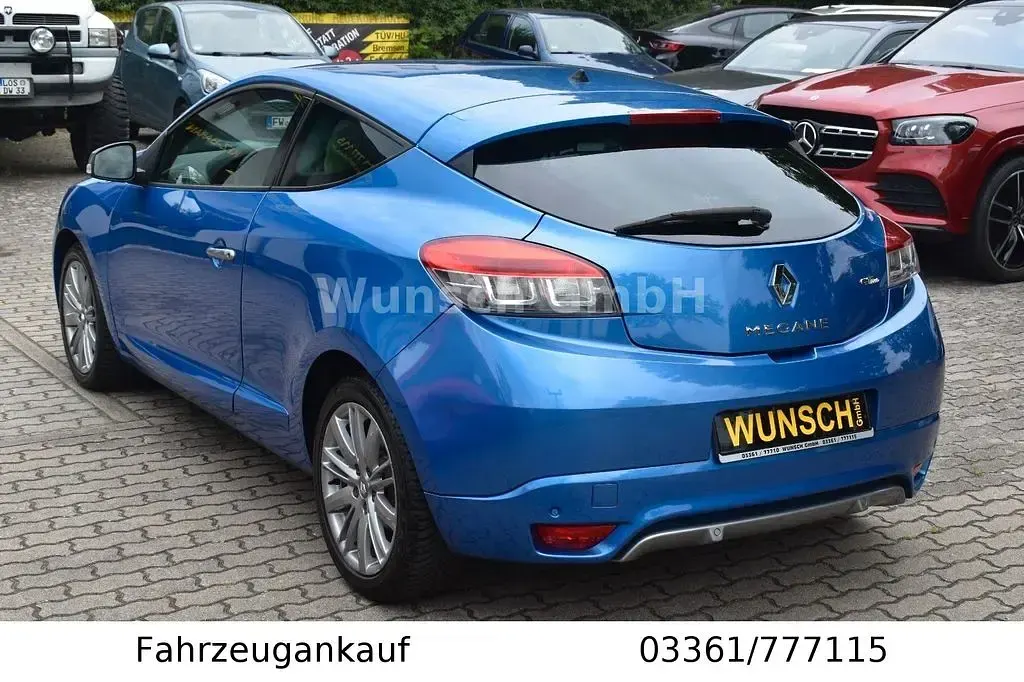 Gebraucht Renault Mégane GT Line GT-Line 116 PS (85 kW) 2013 Blau Coupé