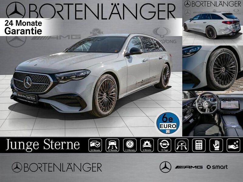 Grau Gebraucht 2024 Mercedes E300 Advanced Plus Limousine | 62.998 € (Teuer) - Bild 1/4