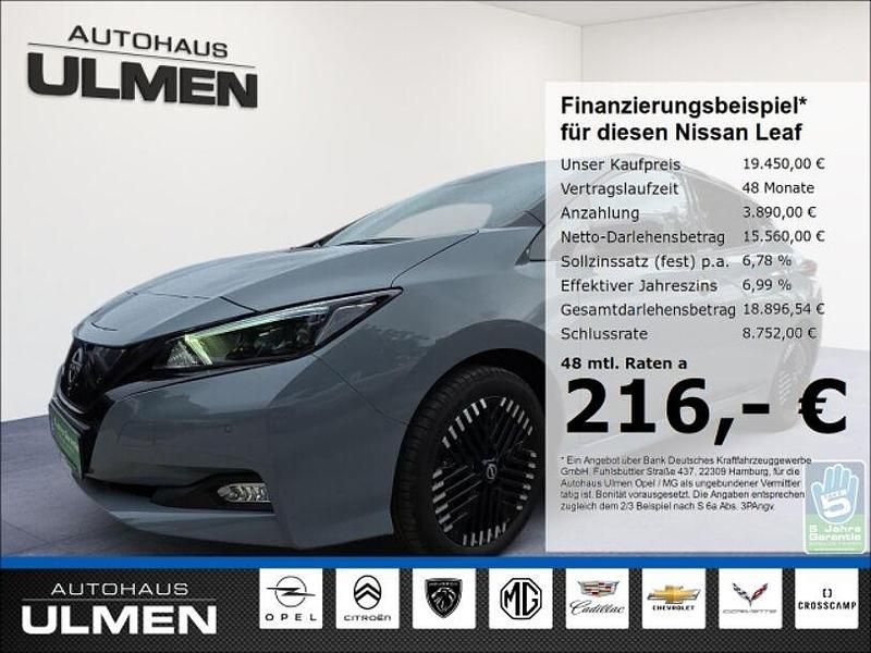 Grau Gebraucht 2023 Nissan Leaf N-Connecta Kleinwagen | 19.450 € (Fairer Preis) - Bild 1/4