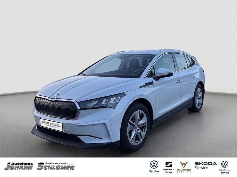 Moon weiß Gebraucht 2022 Skoda Enyaq iV Loft SUV | 31.900 € (Guter Preis) - Bild 1/1