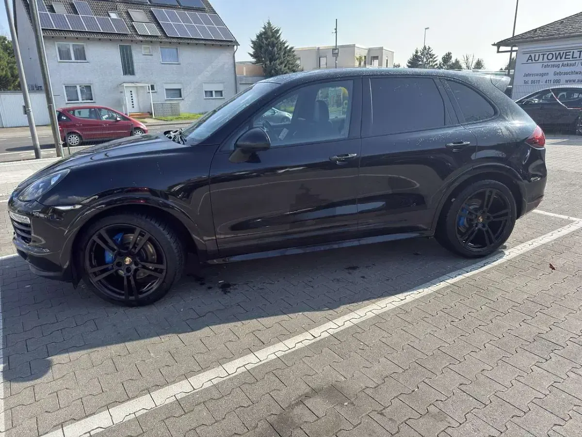 Gebraucht Porsche Cayenne S Diesel 382 PS (280 kW) 2013 Schwarz SUV