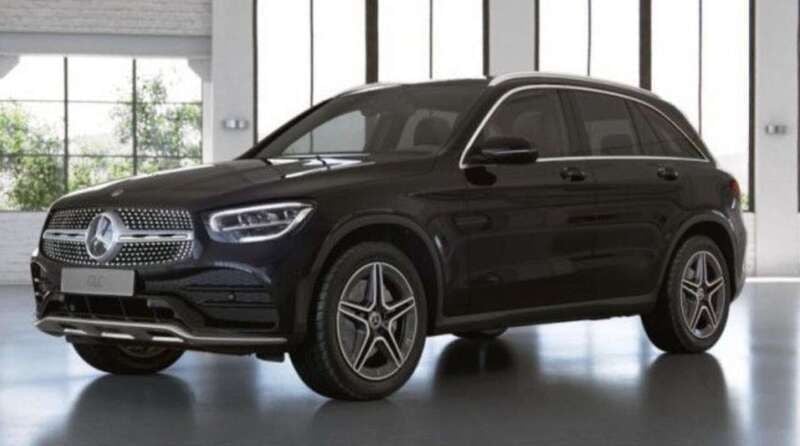 Schwarz Gebraucht 2020 Mercedes GLC300 AMG line SUV | 41.490 € (Fairer Preis) - Bild 1/4