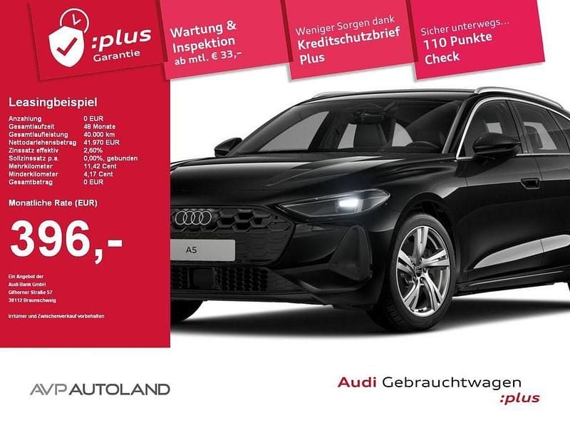 Mythosschwarz Gebraucht 2025 Audi A5 Ambiente Kombi | 41.960 € - Bild 1/4
