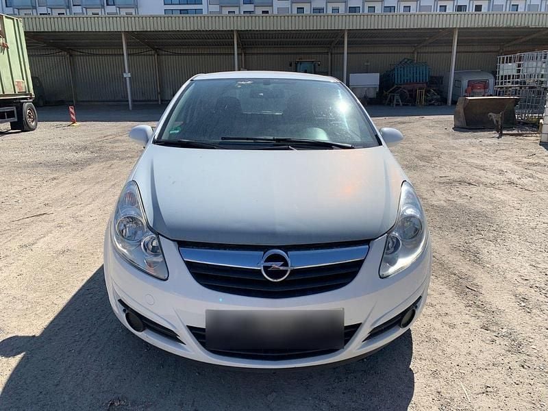Gebraucht Opel Corsa 60 PS (44 kW) 2009 Weiß Kleinwagen