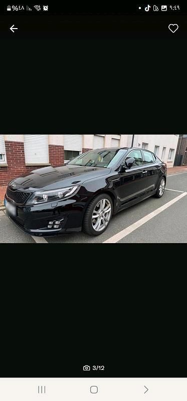 Schwarz Gebraucht 2014 Kia Optima Limousine | 13.500 € (Etwas zu teuer) - Bild 1/4