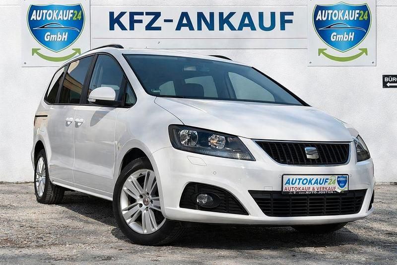 Gebraucht Seat Alhambra Style 140 PS (102 kW) 2014 Weiß Van / Kleinbus