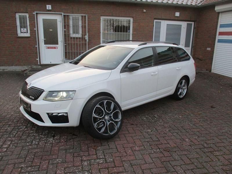 Gebraucht Skoda Octavia RS 220 PS (161 kW) 2014 Weiß Kombi