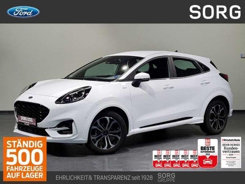 Gebraucht Ford Puma ST-Line 155 PS (114 kW) 2024 Weiß, frozen white SUV