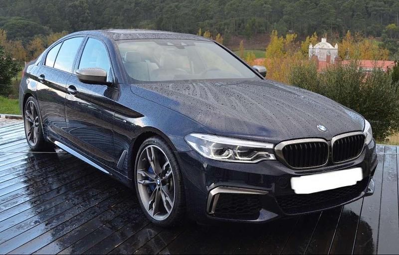 Schwarz Gebraucht 2017 BMW M550 M Sport Limousine | 38.499 € (Fairer Preis) - Bild 1/4