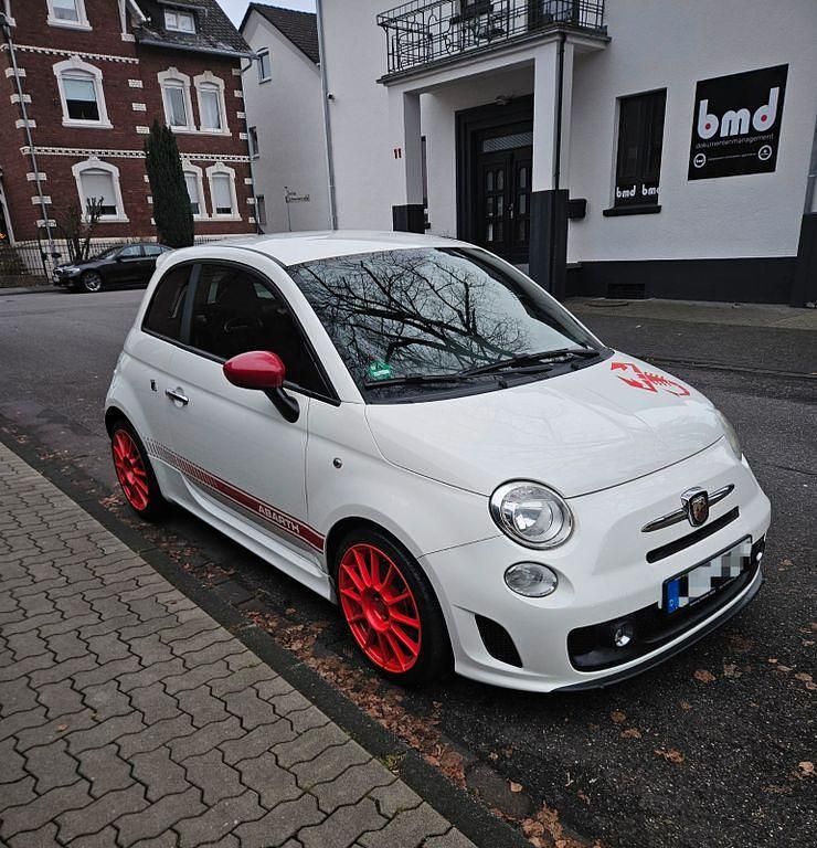 Gebraucht Abarth 500 135 PS (99 kW) 2008 Weiß Kleinwagen