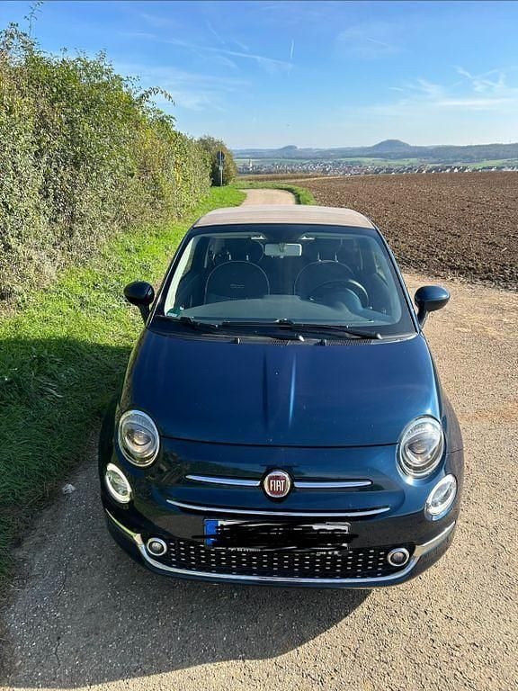 Gebraucht Fiat 500C Lounge 69 PS (50 kW) 2016 Blau Cabrio