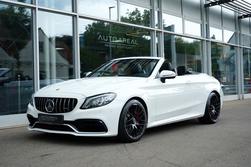 Weiß Gebraucht 2019 Mercedes C63S AMG AMG Cabrio | 66.890 € (Fairer Preis) - Bild 1/4