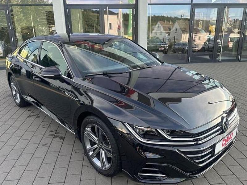 Schwarz Gebraucht 2021 VW Arteon R-line Limousine | 27.991 € (Fairer Preis) - Bild 1/4