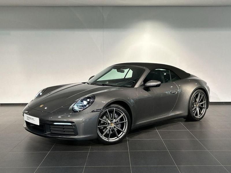 Grau Gebraucht 2021 Porsche 911 Carrera Cabriolet Cabrio | 128.900 € (Etwas zu teuer) - Bild 1/4