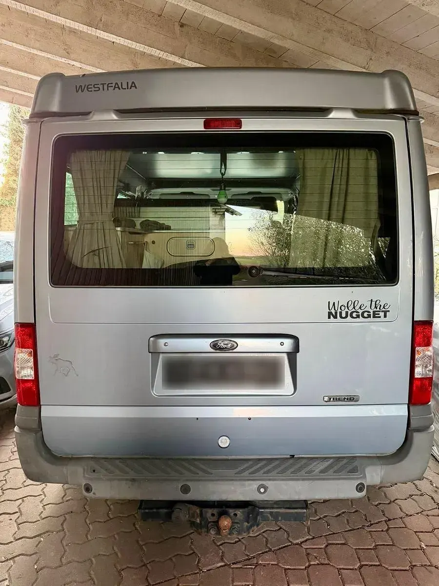 Gebraucht Ford Transit Nugget 140 PS (102 kW) 2009 Blau Van / Kleinbus