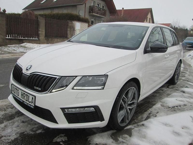 Gebraucht Skoda Octavia RS 184 PS (135 kW) 2017 Weiß Kombi