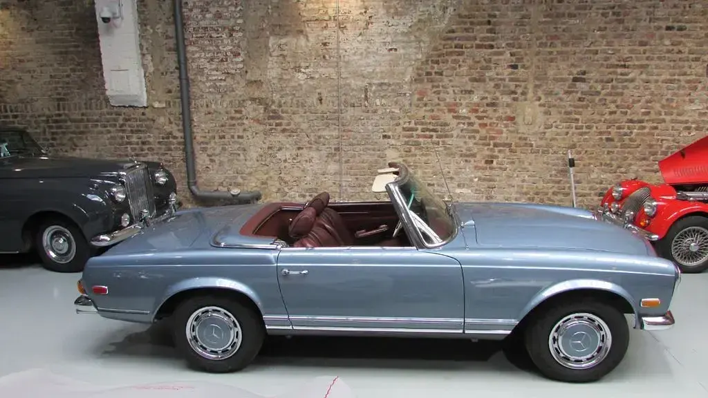 Gebraucht Mercedes W113 170 PS (125 kW) 1969 Blau Cabrio