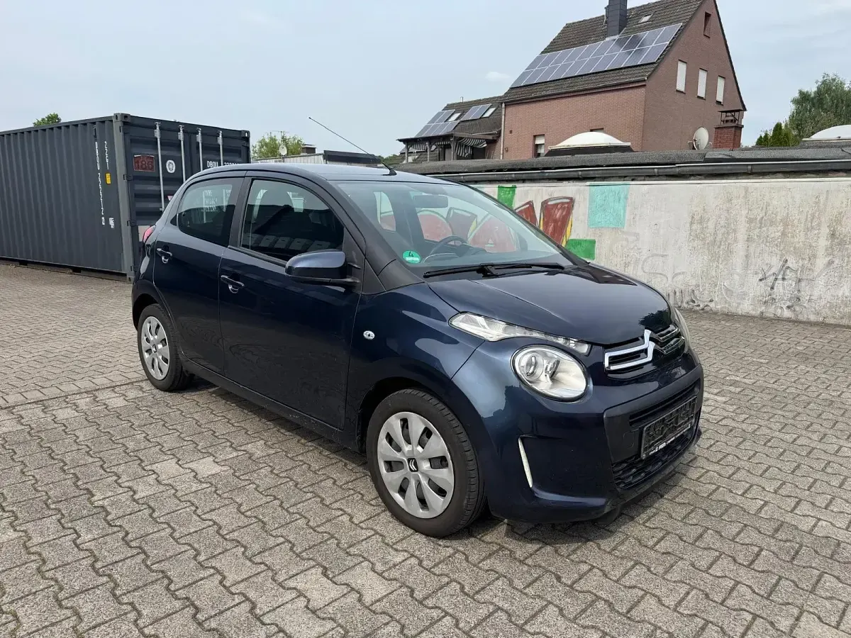 Gebraucht Citroën C1 Touch 82 PS (60 kW) 2015 Blau Kleinwagen