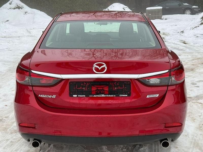 Gebraucht Mazda 6 Prime-Line 145 PS (106 kW) 2018 Rot Limousine