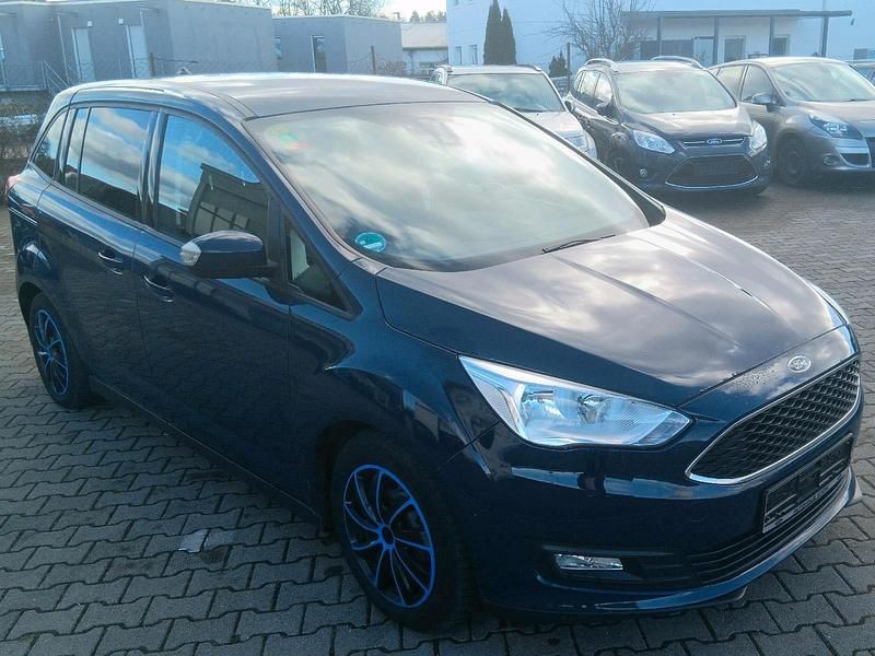 Gebraucht Ford Grand C-Max 125 PS (91 kW) 2018 Blau Van / Kleinbus