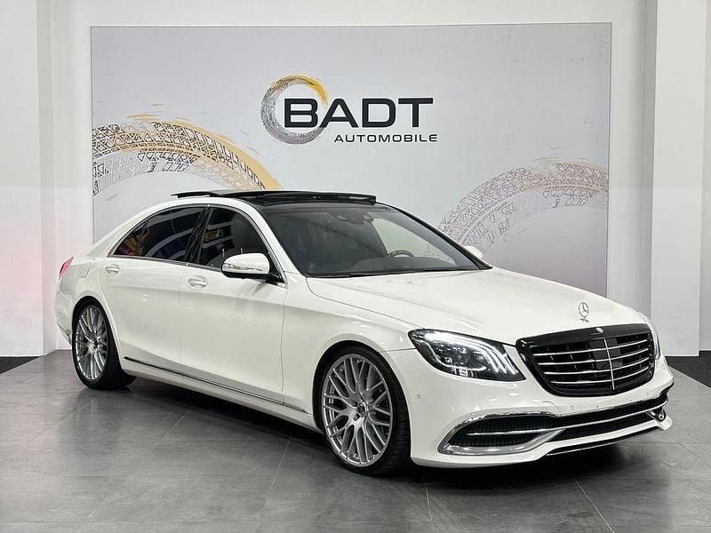 Weiß Gebraucht 2015 Mercedes S500L Limousine | 34.900 € (Superpreis) - Bild 1/4
