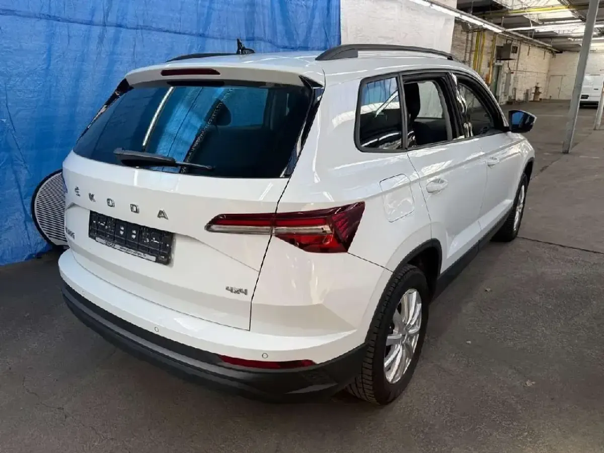 Gebraucht Skoda Karoq Tour 150 PS (110 kW) 2023 Weiß SUV