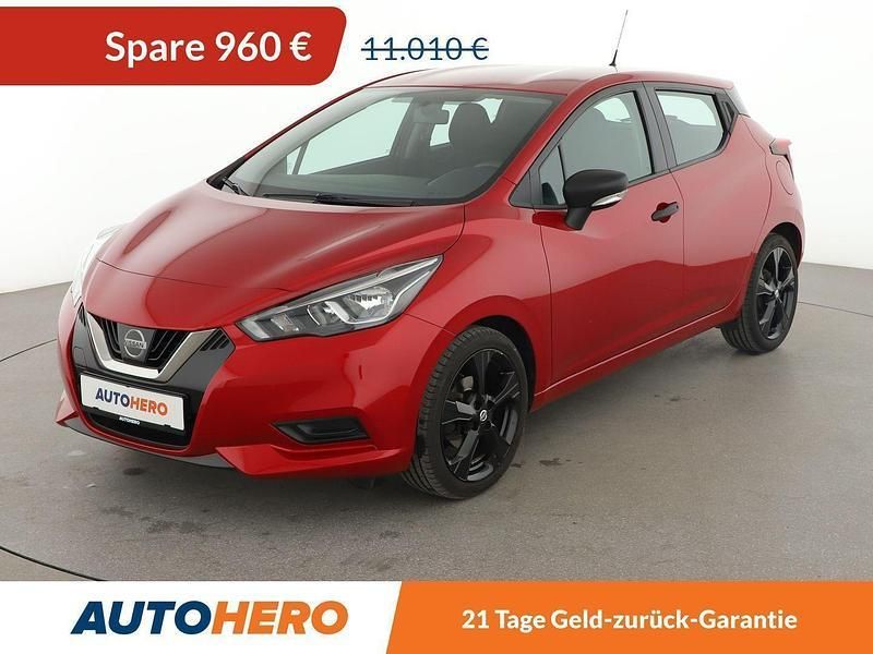 Rot Gebraucht 2017 Nissan Micra Visia+ Kleinwagen | 9.570 € (Fairer Preis) - Bild 1/3