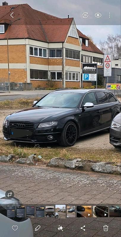 Schwarz Gebraucht 2025 Audi S4 Black Edition Kombi | 13.000 € - Bild 1/3