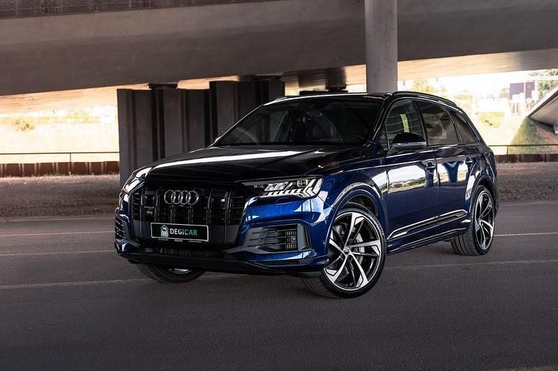 Blau Gebraucht 2021 Audi Q7 Ambiente SUV | 43.000 € (Superpreis) - Bild 1/4