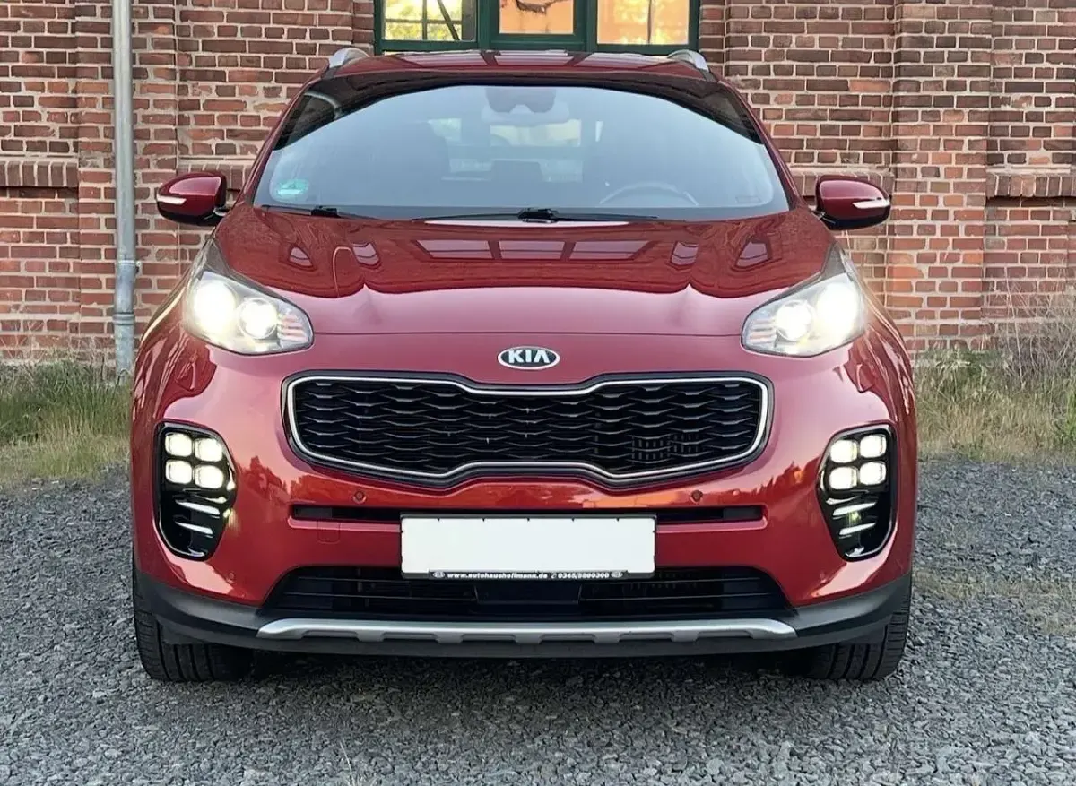 Gebraucht Kia Sportage GT-Line 177 PS (130 kW) 2017 Rot SUV