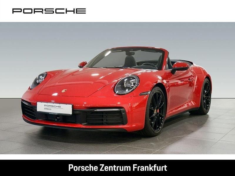 Rot Gebraucht 2023 Porsche 911 Carrera 4S Cabriolet Cabrio | 151.970 € (Fairer Preis) - Bild 1/4