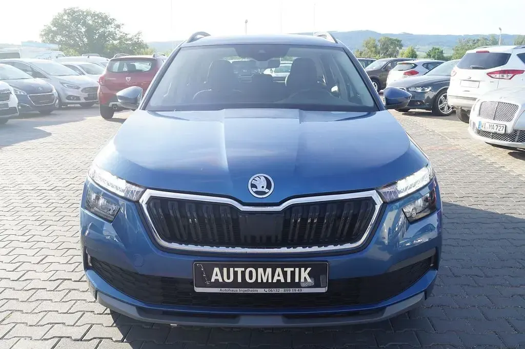 Gebraucht Skoda Kamiq Ambition 110 PS (80 kW) 2021 Blau SUV