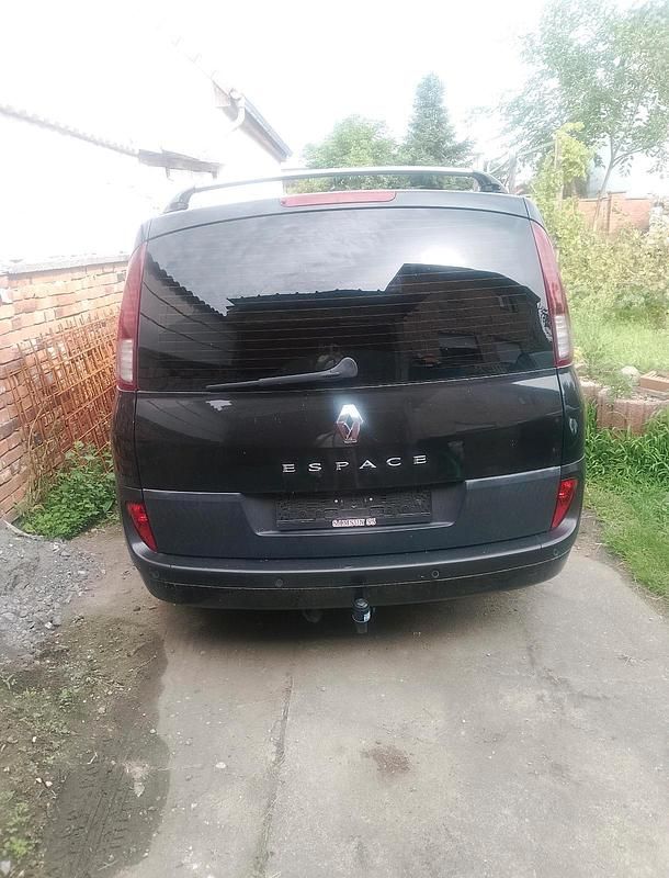 Gebraucht Renault Espace 150 PS (110 kW) 2008 Schwarz Van / Kleinbus