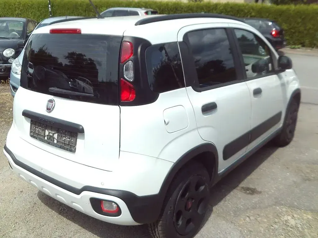 Gebraucht Fiat Panda Cross Cross 69 PS (50 kW) 2018 Weiß Kleinwagen