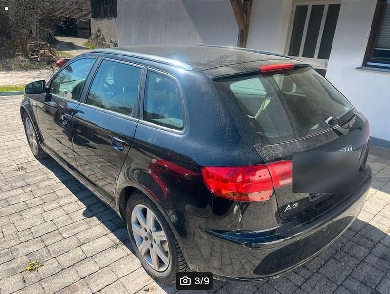 Schwarz Gebraucht 2007 Audi A3 Limousine | 3.900 € (Fairer Preis) - Bild 1/4