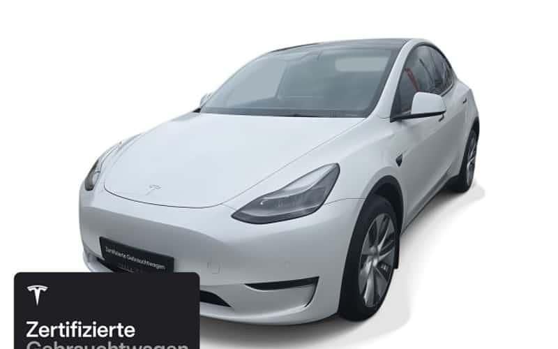 Weiß Gebraucht 2022 Tesla Model Y SUV | 35.200 € (Guter Preis) - Bild 1/4